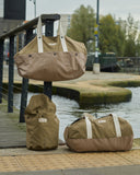 Transforming unloved fabric into utility-inspired accessories with Uskees deadstock project