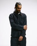 3001 Ripstop Overshirt - black